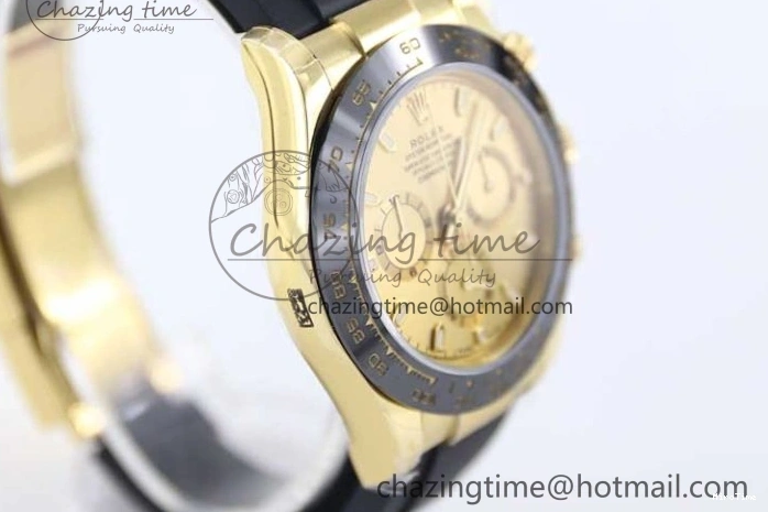 MiroTime 0423 Daytona 116518 TWF 1:1 Best Edition 904L Steel YG Dial on Oysterflex Strap A Youthful 2424